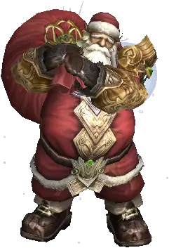 White-Bearded Santa