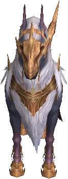 Light Purple Maned Horse