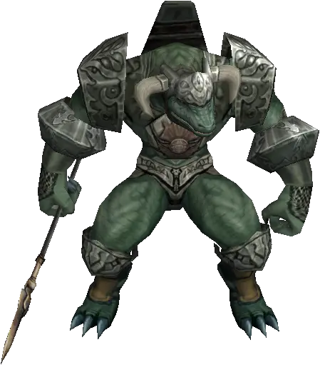 Delu Lizardman Warrior