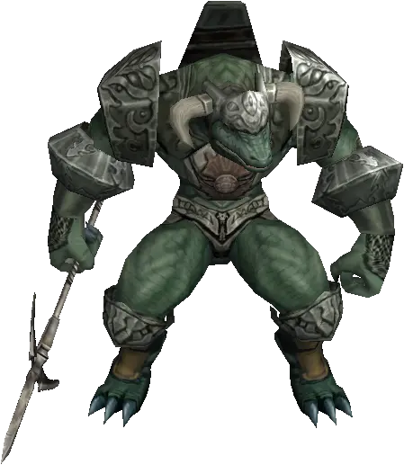 Delu Lizardman Commander